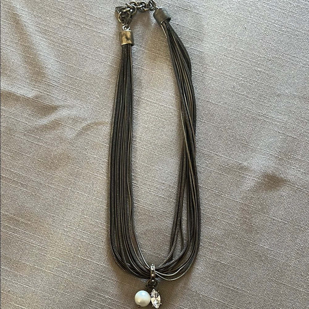 Silpada Gold Multi-Strand Necklace with Layered Design